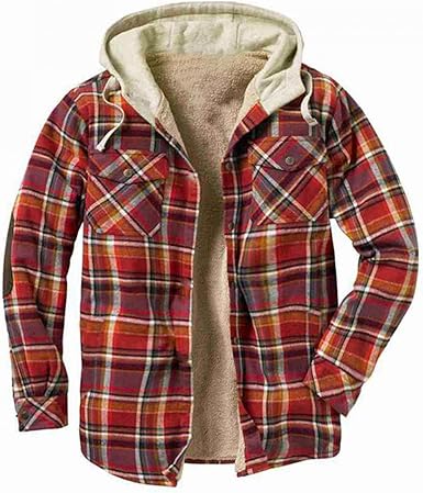 thick plaid flannel jacket