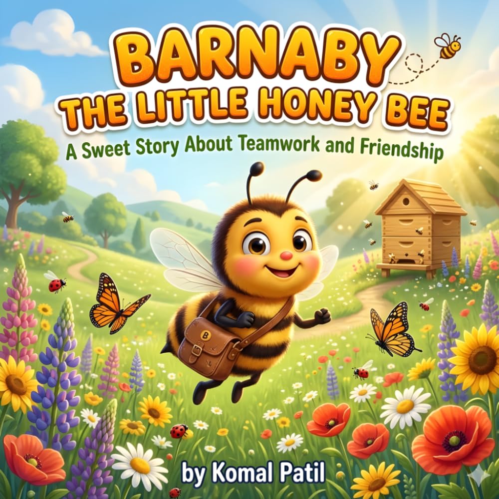 Barnaby the Little Honey Bee: A Sweet Children’s Story About Friendship, Teamwork, and Making Honey | Bedtime Story for Kids Ages 3–8
