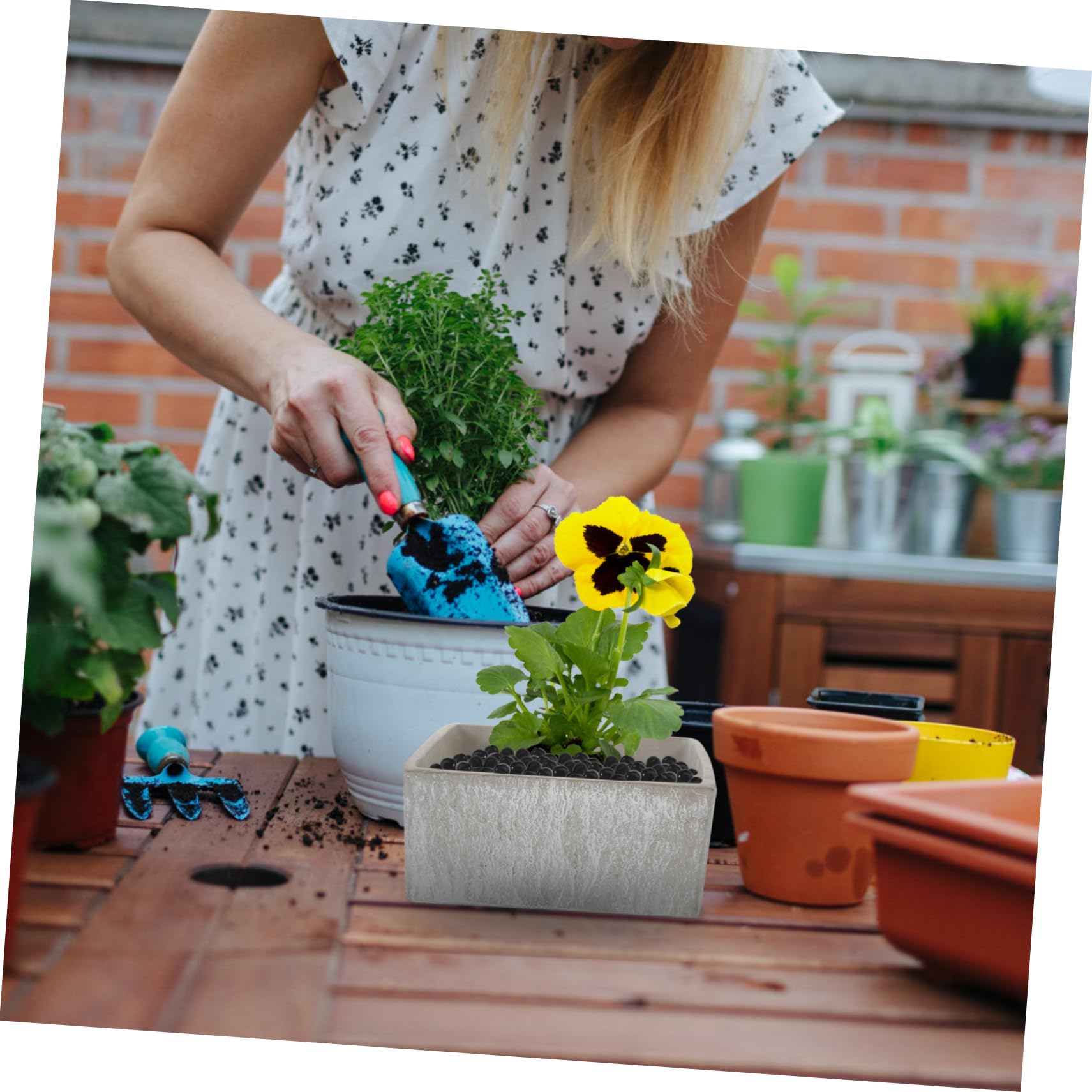 balacoo Fish Tank Rocks Aquarium Rocks Glass Pebbles for Plants Pebbles Fish Tank Sands Small for