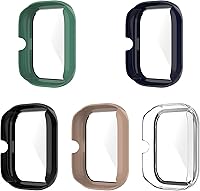 Vista 1 de TenCloud Protector de pantalla compatible con Amazfit Bip U Pro, fundas de accesorios para relojes inteligentes, resistentes a los arañazos