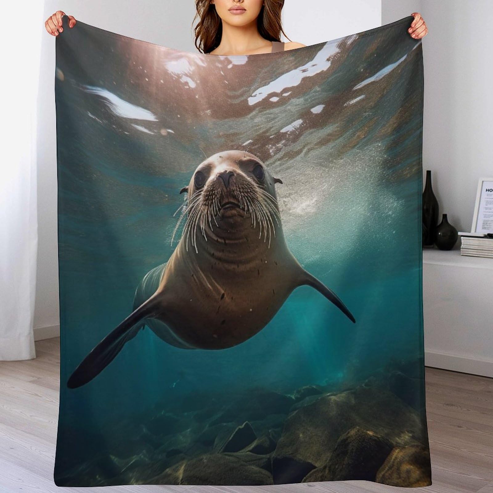 Couverture animal joint, le cadeau idéal en polaire flannel douce pour petits et grands