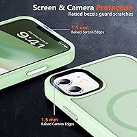 Vista 233 de MOCCA - Funda magnética resistente para iPhone XR de 6.1 pulgadas, compatible con MagSafe, funda con protección contra caídas de grado militar