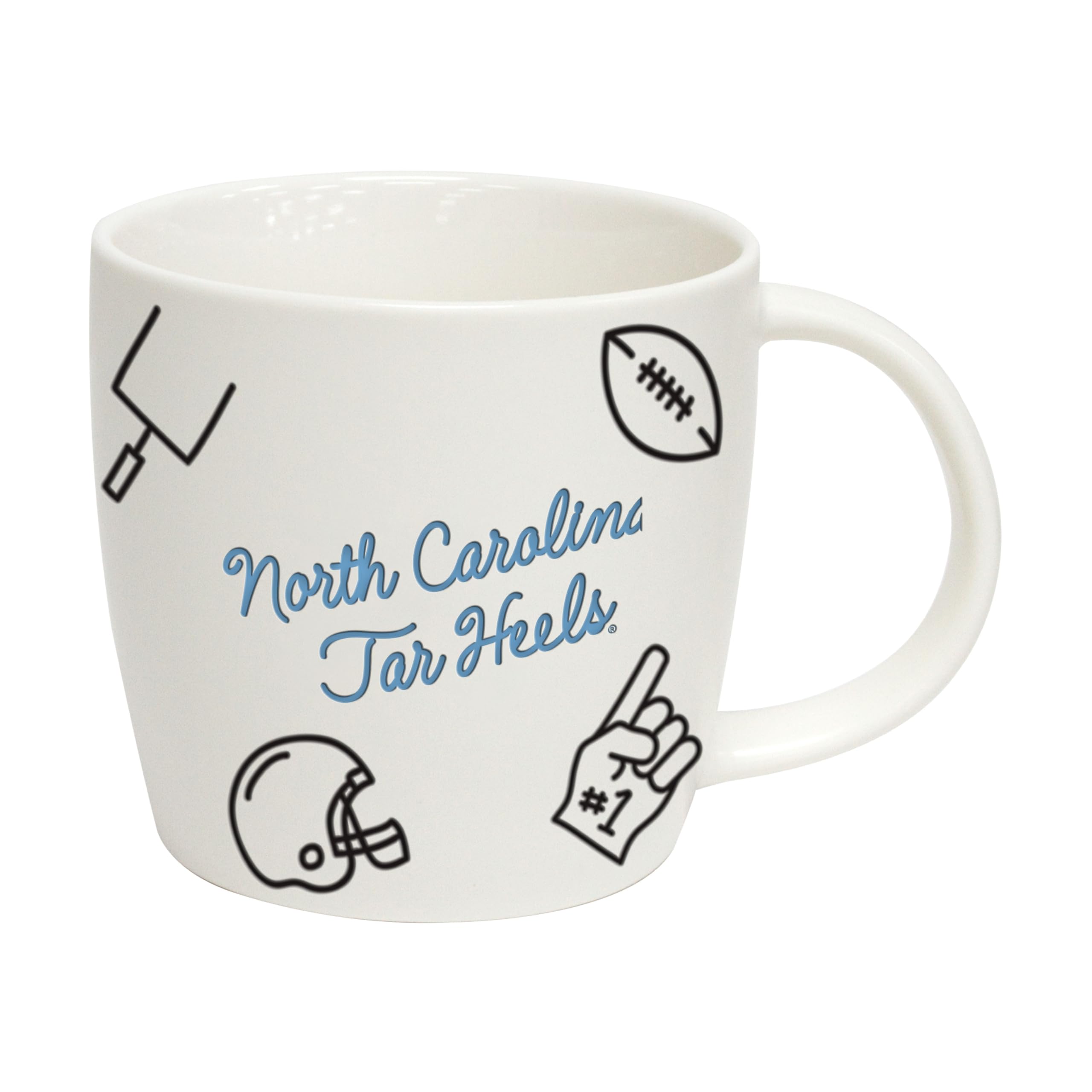 Logo Brands North Carolina Tar Heels - Taza Playmaker de 510.3 g