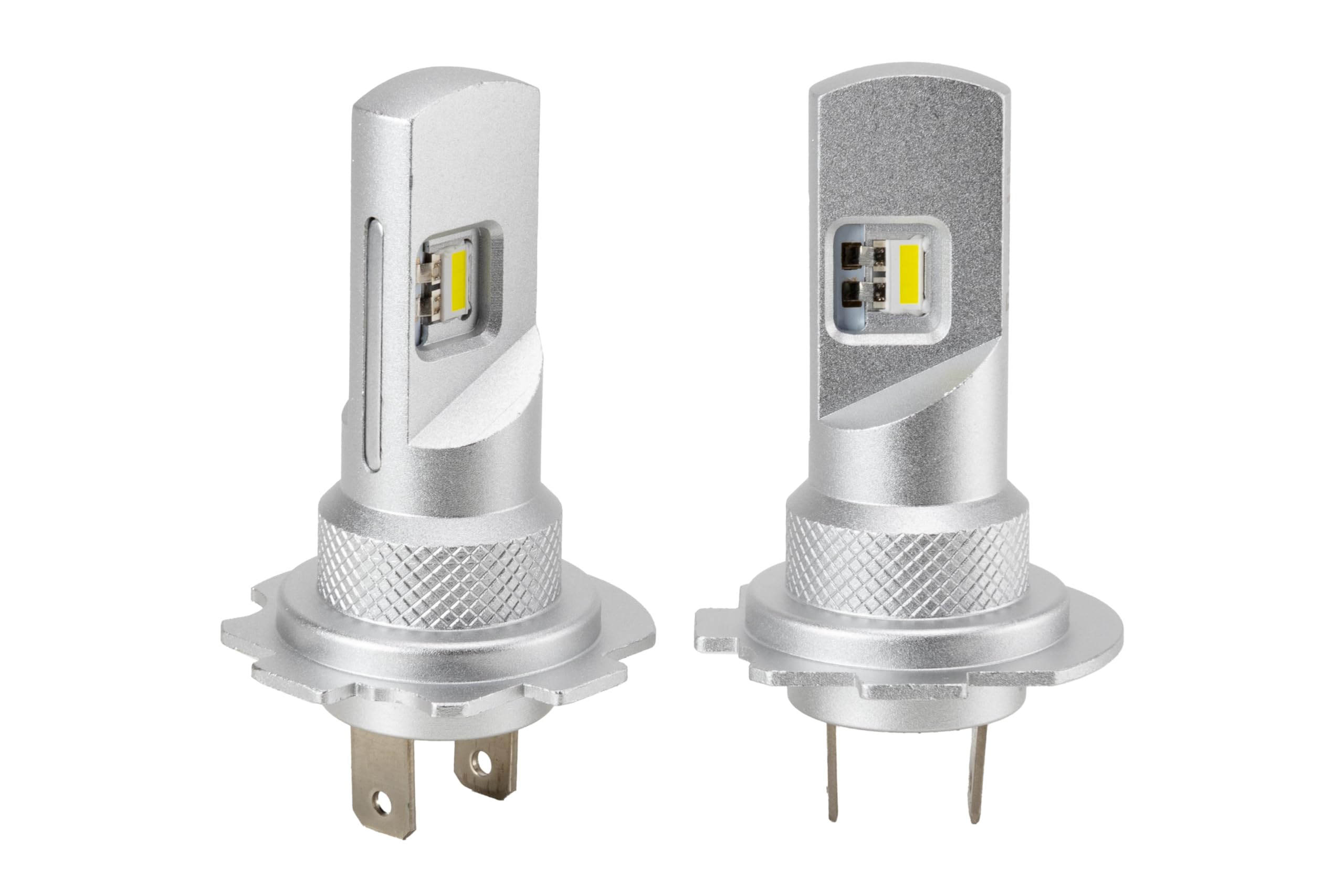 Kit de Lámparas Conversión Halógena to LED H7 Plug & Play Gold Series 6500K / 10000 Lumens / 12-24V / 18W Para Coche, Moto y Camión
