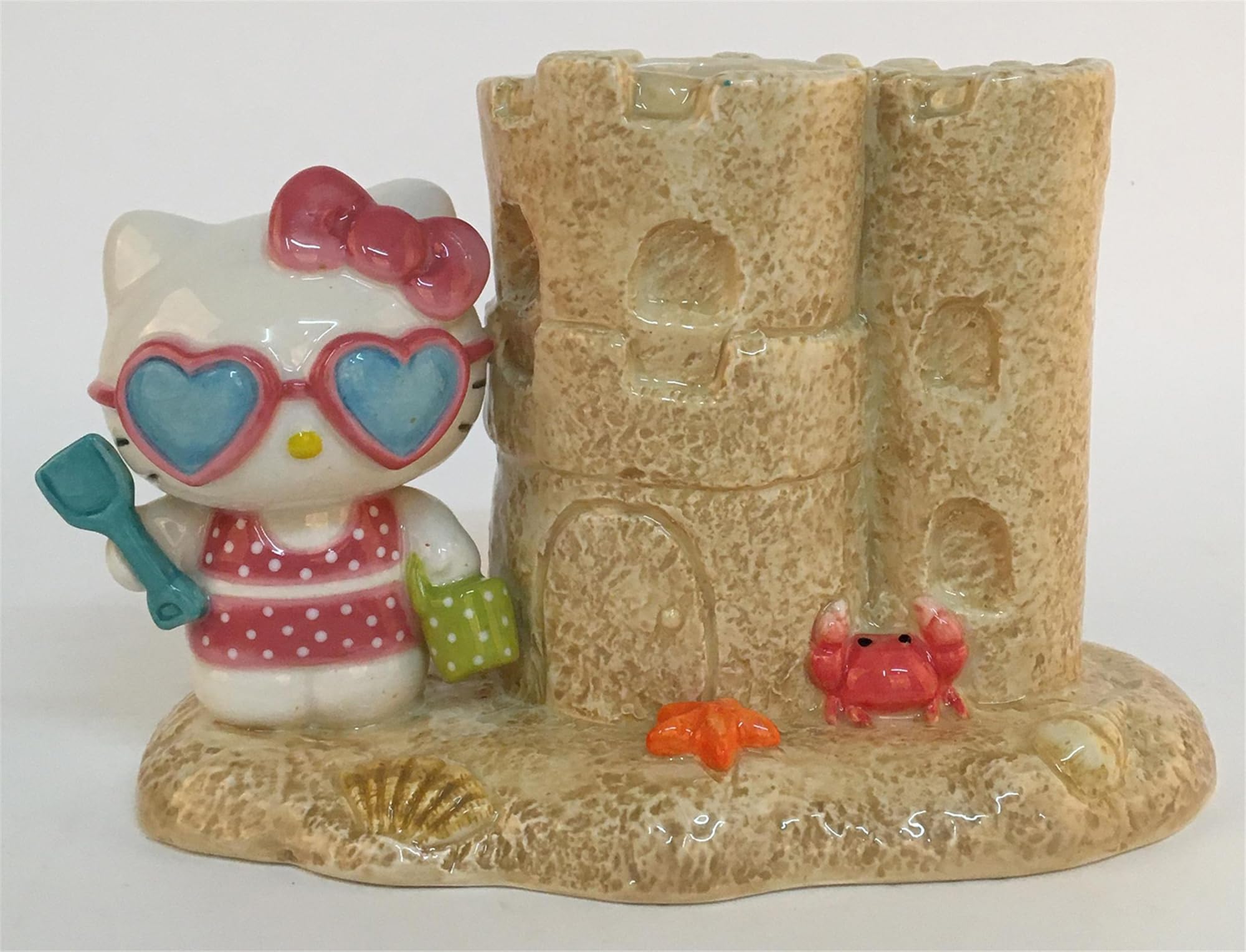 Amazon.com: Blue Sky Clayworks Hello Kitty Sand Castle Planter, 8