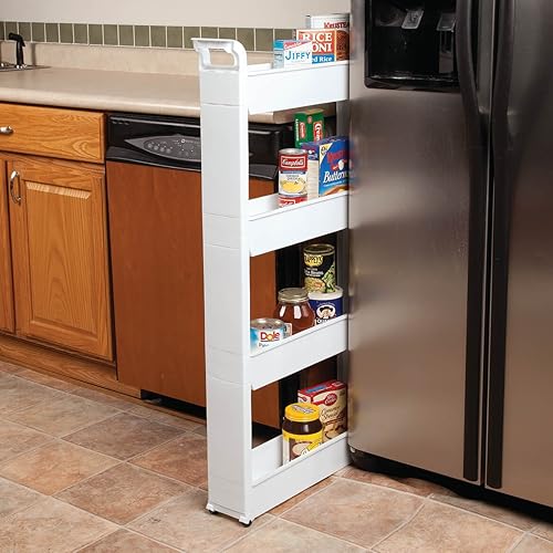 Miniatura 2 de Carrito de almacenamiento Blanco 1