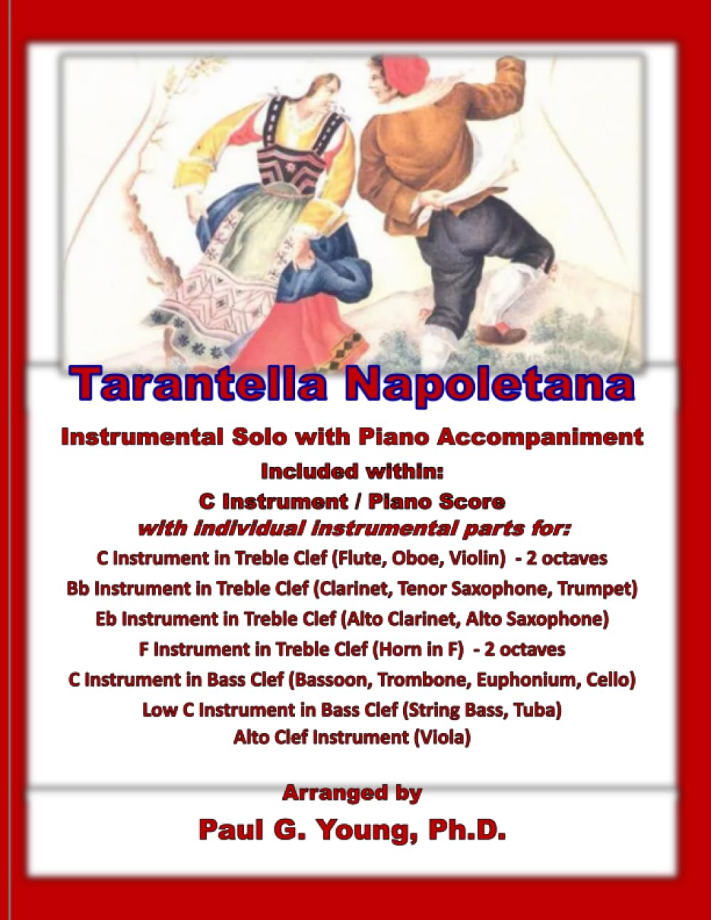 Tarantella Napoletana: Instrumental Solo with Piano Accompaniment