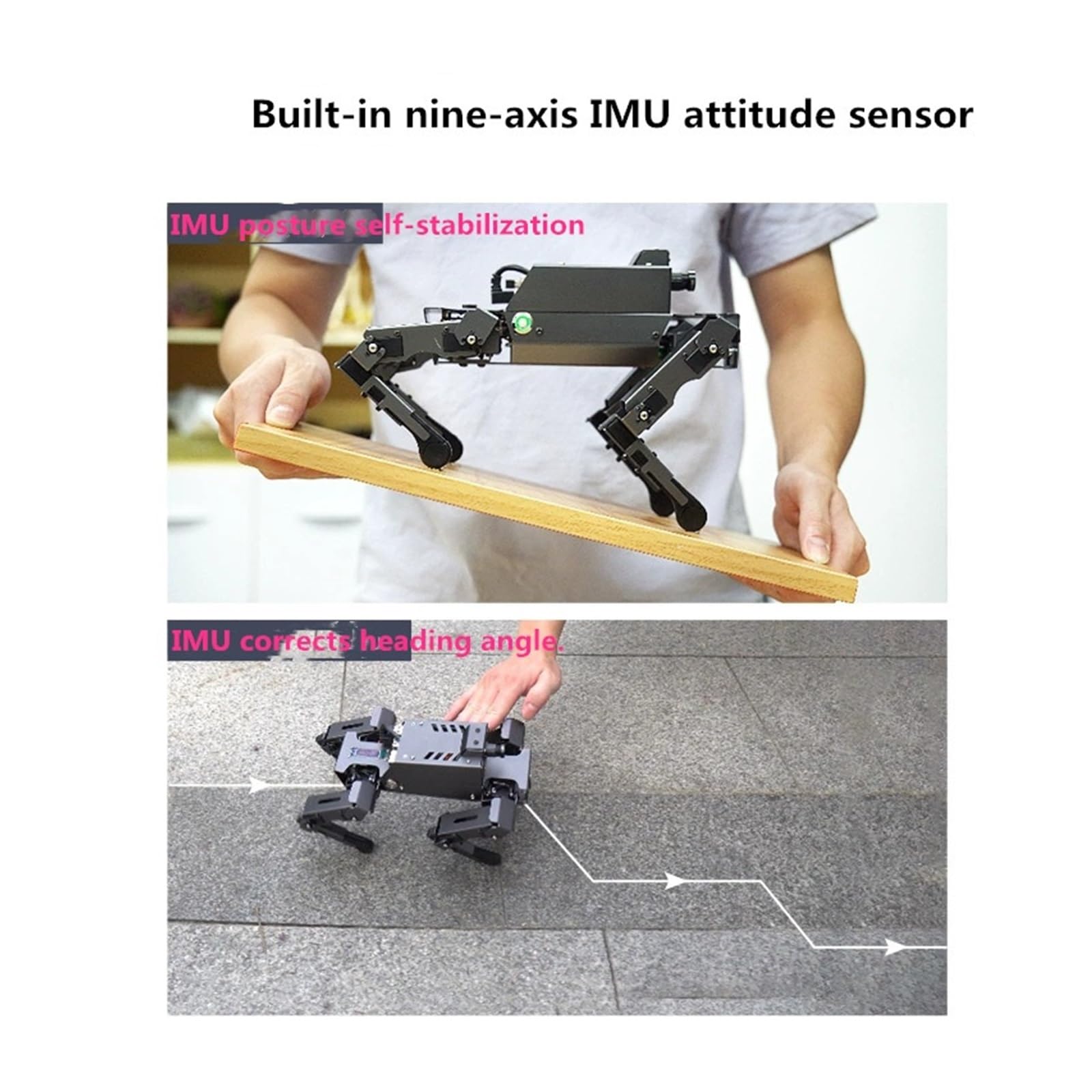 Amazon | ラズベリーパイ 4B 四足バイオニックロボット 12-DOF