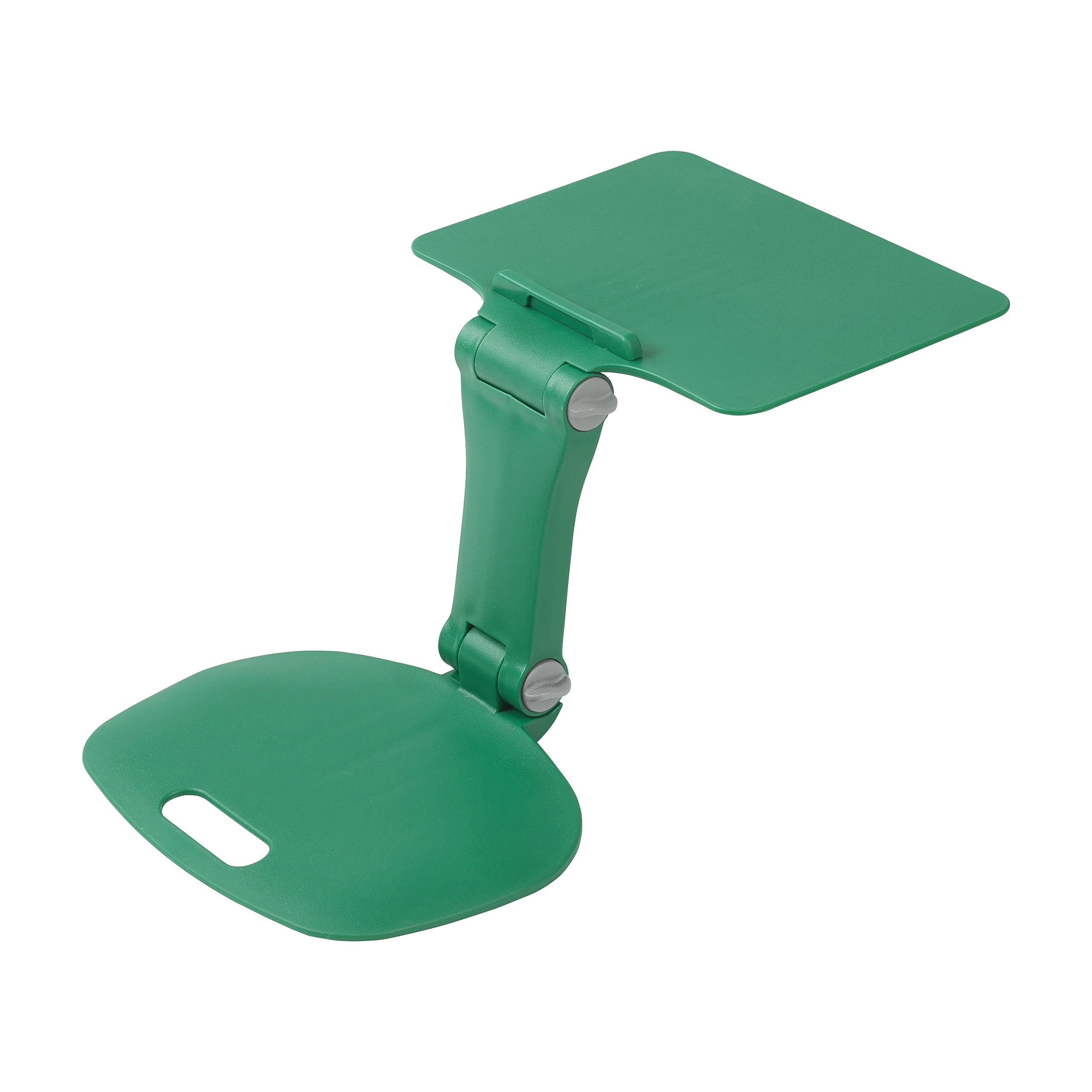 ECR4Kids The Surf Folding Portable Lap Desk, Flexible Seating, Green