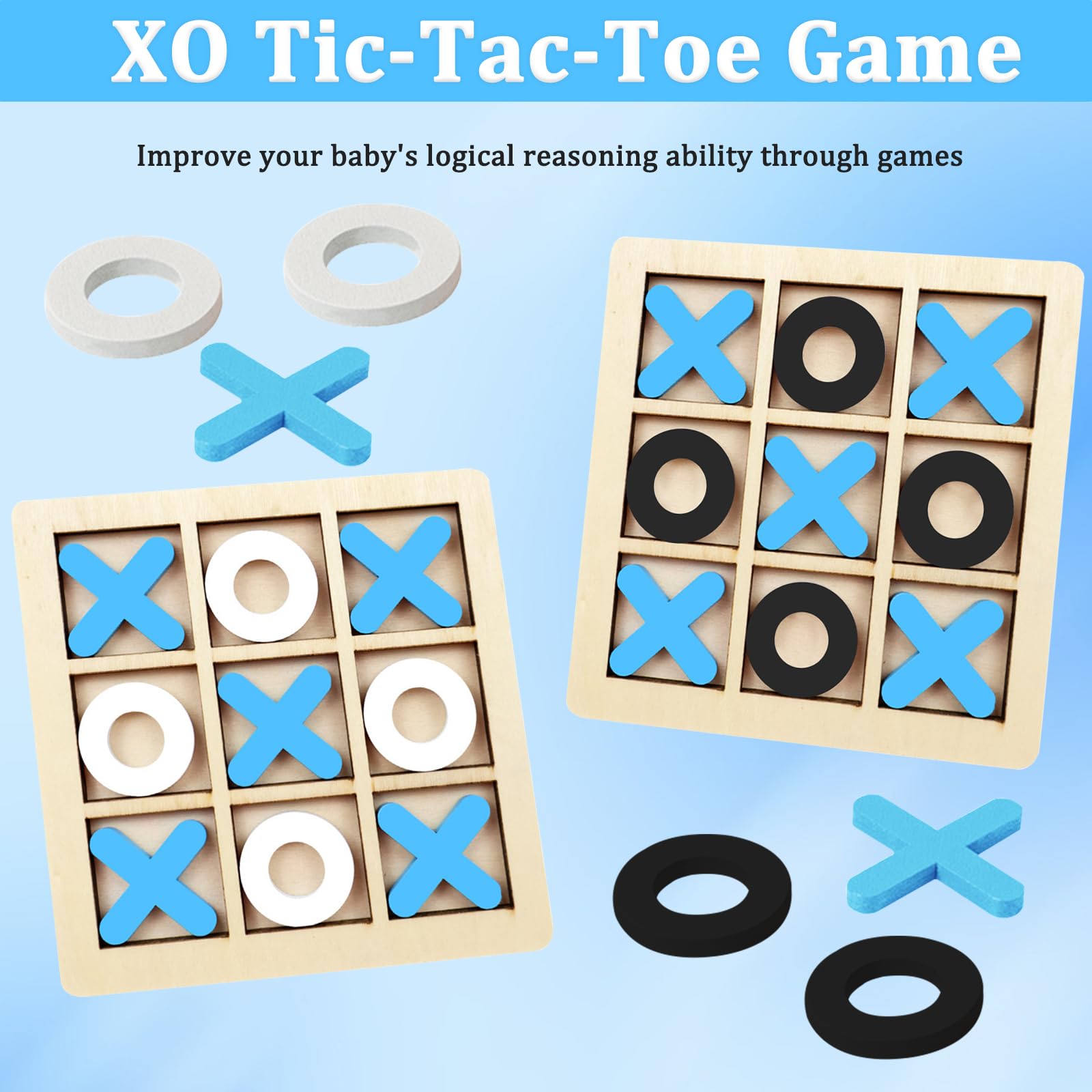 Gioco da tavolo Tic TAC Toe per bambini Adulti Bomboniere