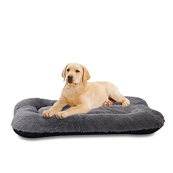 ANWA Dog Bed Medium Size Dogs, Washable Dog Crate Bed Cushion, Dog Crate Pad Medium Dogs 30 INCH
