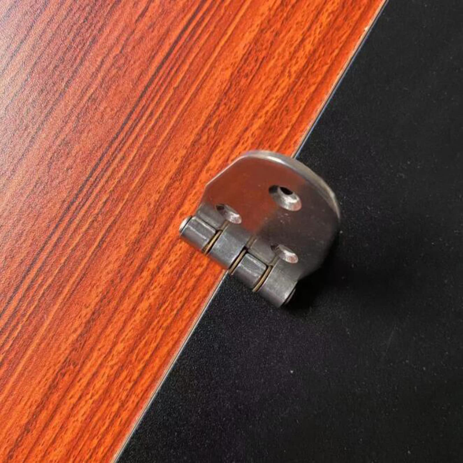 Bisagra para Muebles, bisagras a Tope Plegables de Acero Inoxidable con rodamiento de Bolas de 100 mm (4 Pulgadas) para herrajes para Muebles del hogar, bisagra para Puerta, Paquete de 4