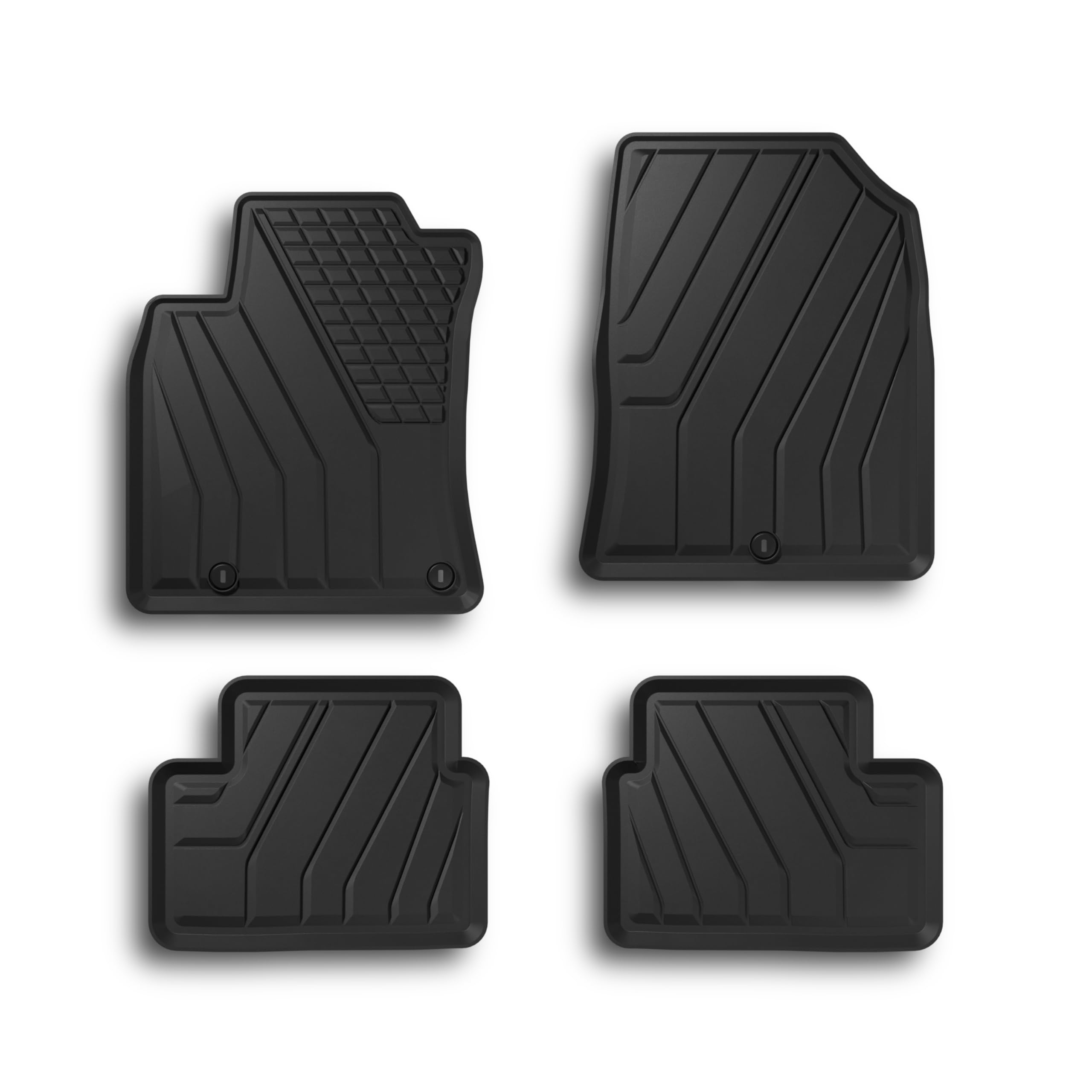 Tappetini auto ALLTIME a vaschetta in gomma 3D su misura per Ceed, ProCeed, Xceed, i30