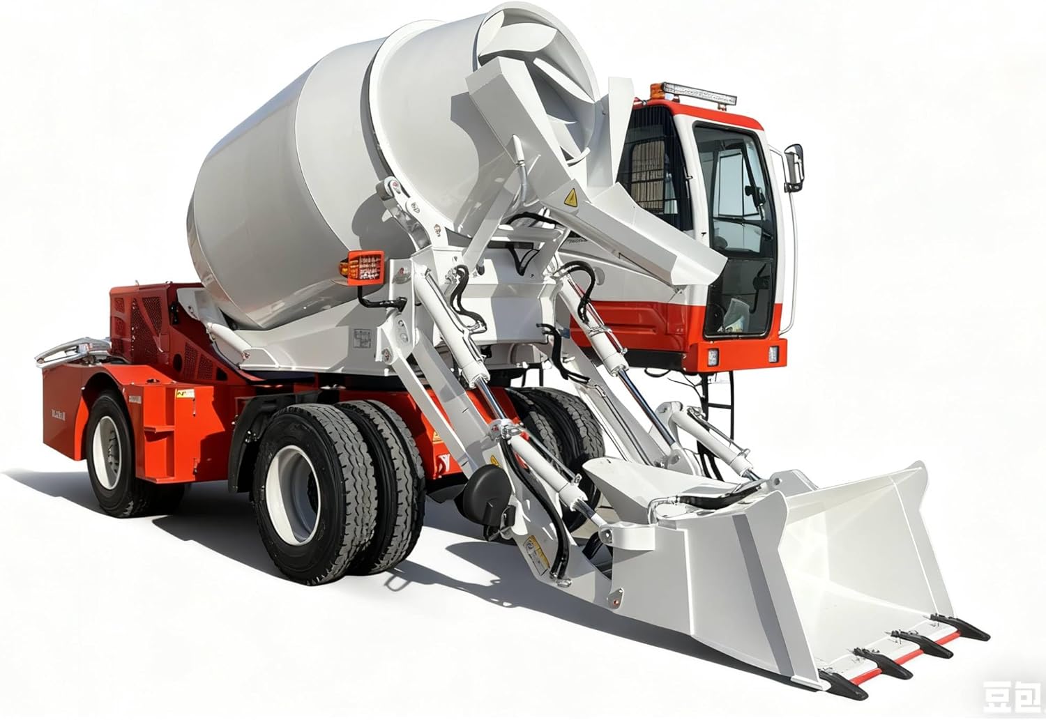 1.8m³ / 2.6m³ /3.5m³ Self Loading Concrete Mixer Truck – Mini Mobile Concrete Mixer for Urban Construction