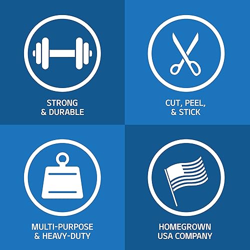 Miniatura 7 de Grizzly Power Rollos de repuesto de cinta de embalaje transparente para envío mudanza embalaje 2 pulgadas x 65 yardas 28 mil de grosor 12 rollos