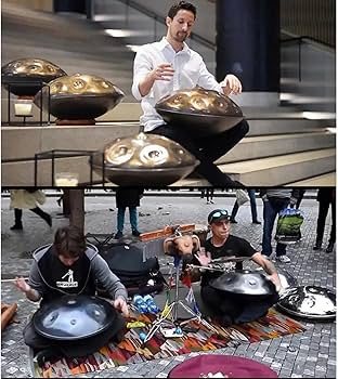 Amazon | ハンドパンドラム スチールハンドパン、9/10/12/14 ノート