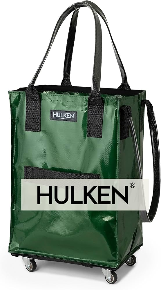 Amazon.com: HULKEN (Small, Forest Green) Reusable Grocery Bag On