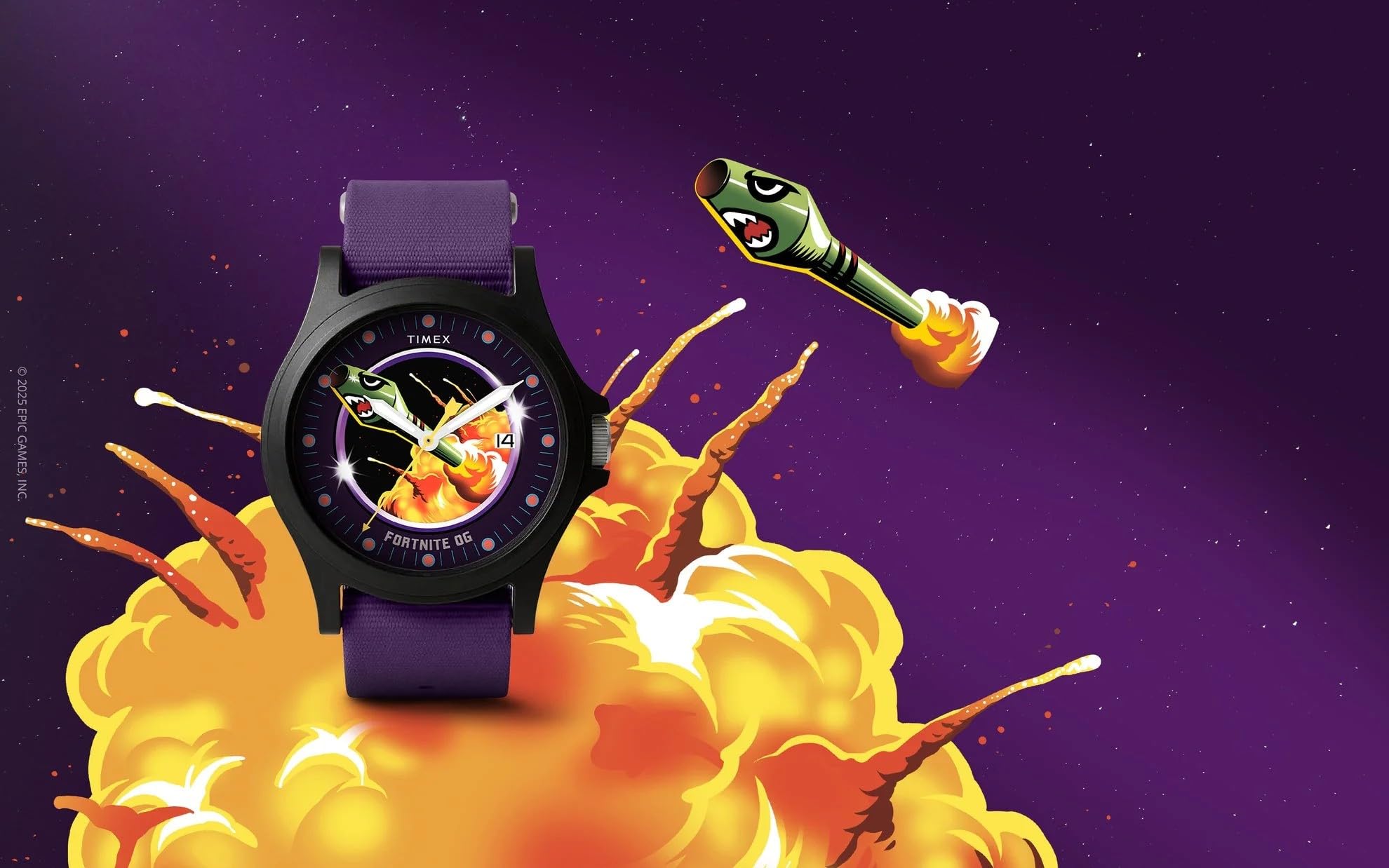 Timex Fortnite Acadia - Orologio da polso analogico al quarzo, da uomo