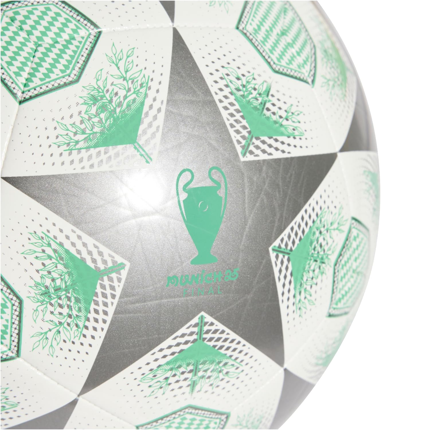 Adidas UEFA Champions League Club JH1283 Ballon de Football, Unisexe, Blanc, 4 EU