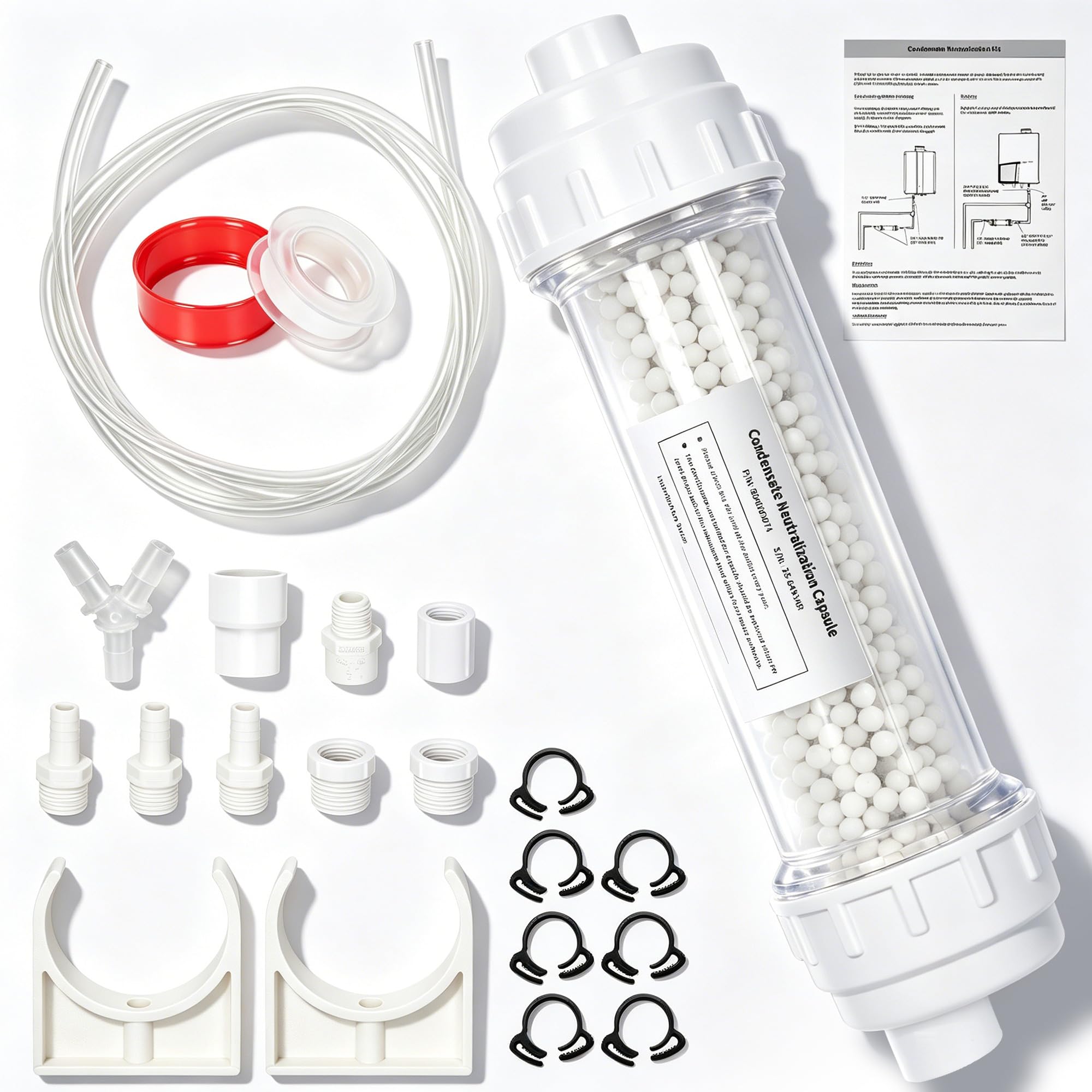 Photo 1 of Condensate Neutralizer Kit Compatible with rinnai 804000074, Reusable