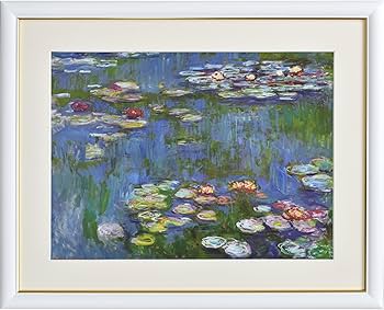 Amazon.co.jp: 晴れの街ギャラリー 絵画 額絵 クロード・モネ 『睡蓮 Amazon.co.jp: 晴れの街ギャラリー 絵画 額絵 クロード・モネ 『睡蓮