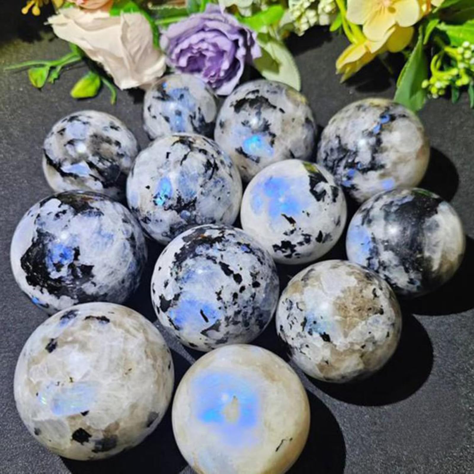 Sfera di Cristallo Feng Shui for Meditazione, Decorazione e guarigione(4~4.5cm)