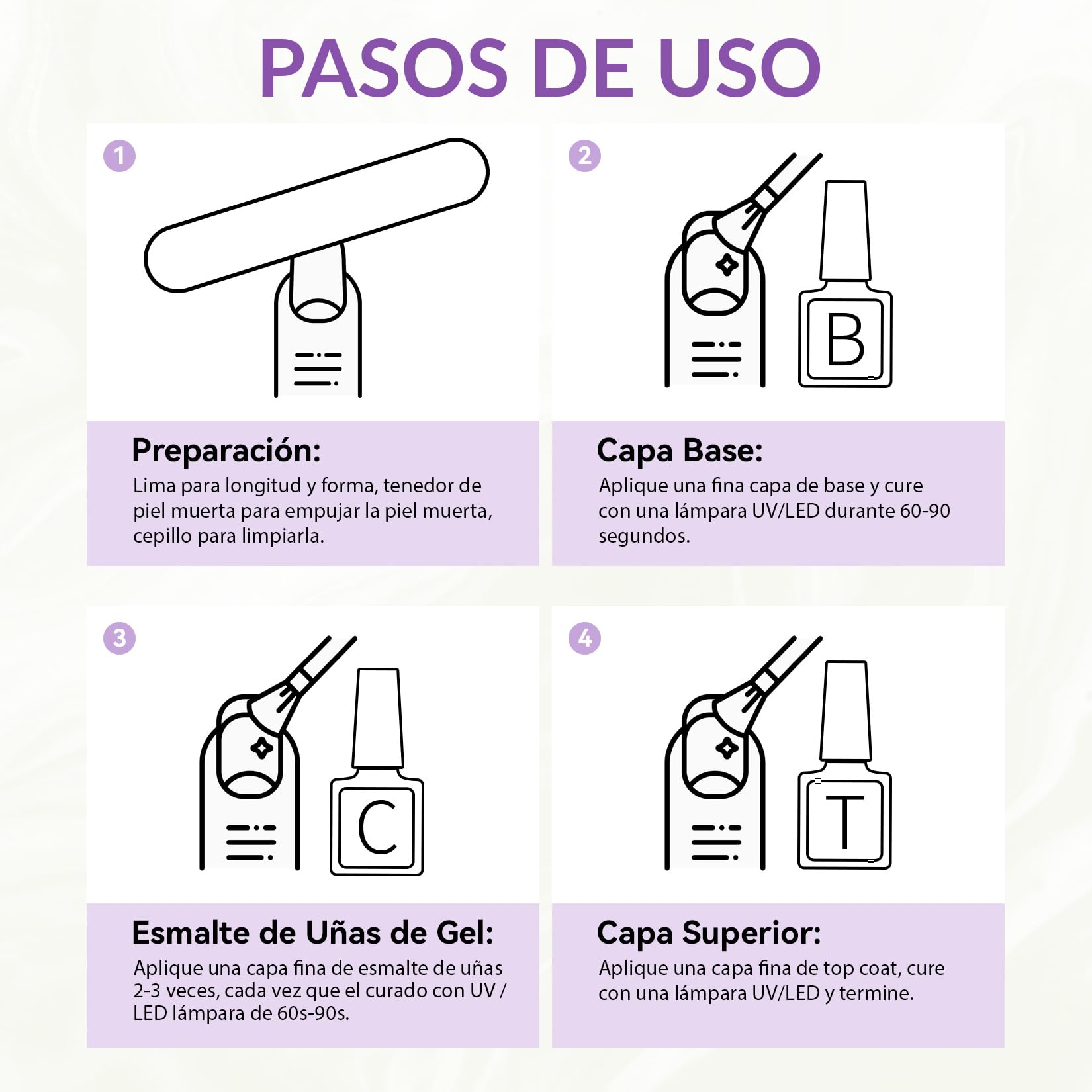 Phoenixy Kit Uñas Semipermanentes con Lampara Uñas Semipermanentes, 24Pcs 72 Efectos Uñas Kit Completo con Brillo Mate Glitter Top Coat, Kit Manicura Semipermanente de Regalo