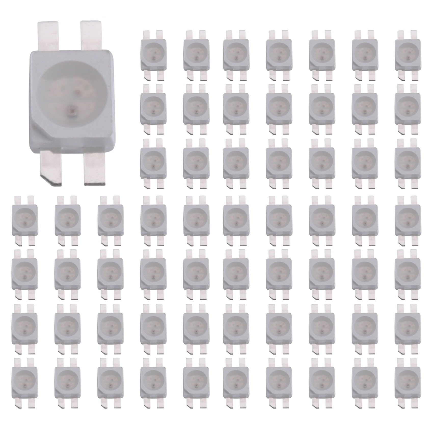 Hndhbfgrt 200PCS SK6812 MINI-E RGB (Similar with WS2812B) SK6812 3228 Pixel LED Chip Individually Addressable Full Color DC5V