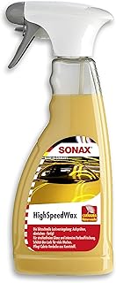 SONAX HighSpeedWax (500 ml) blitzschnelle, hochwirksame Reinigungs- und Konservierungsemulsion für jeden Lacktyp | Art-Nr....