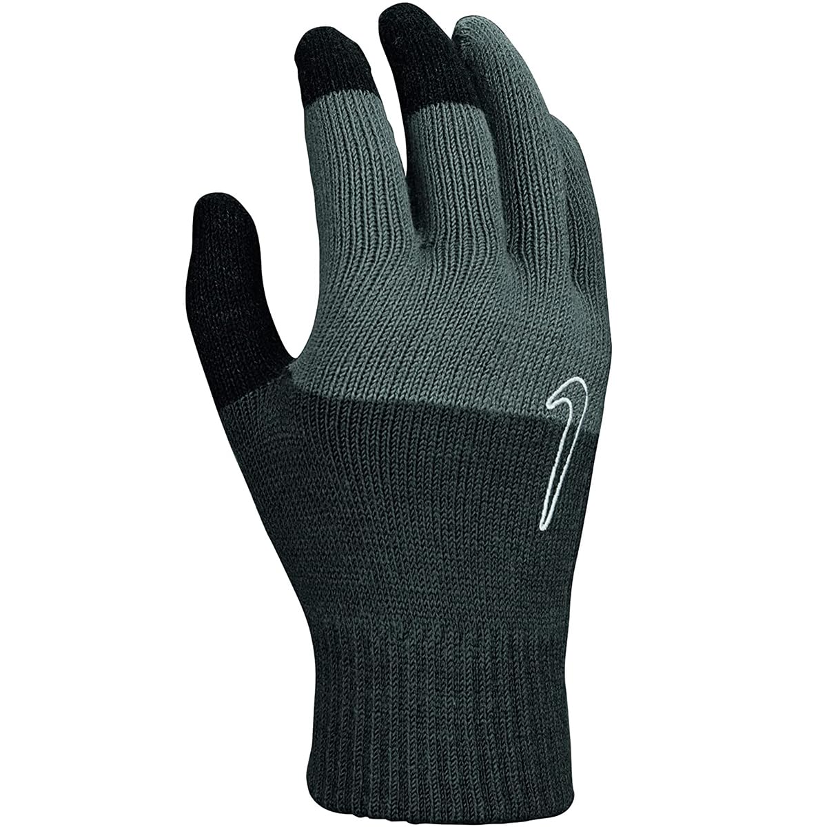 Unisex – Adult's Knitted Tech and Grip Gloves, Gray