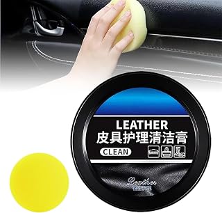 Leader Cleaning and Care Cream & Cleaning Paste, Leather Care Cleaning Paste, Automotive Interior Leather Cleaning Cream, Multifunctional Cleaning & Care Conditioner (1pc)