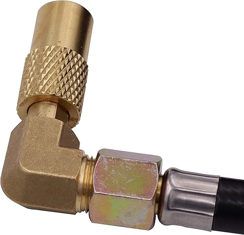 Miniatura 6 de METER STAR Parrilla reguladora universal QCC1 Kit adaptador de manguera y codo de 6.5 pies, regulador de propano y piezas de repuesto de manguera