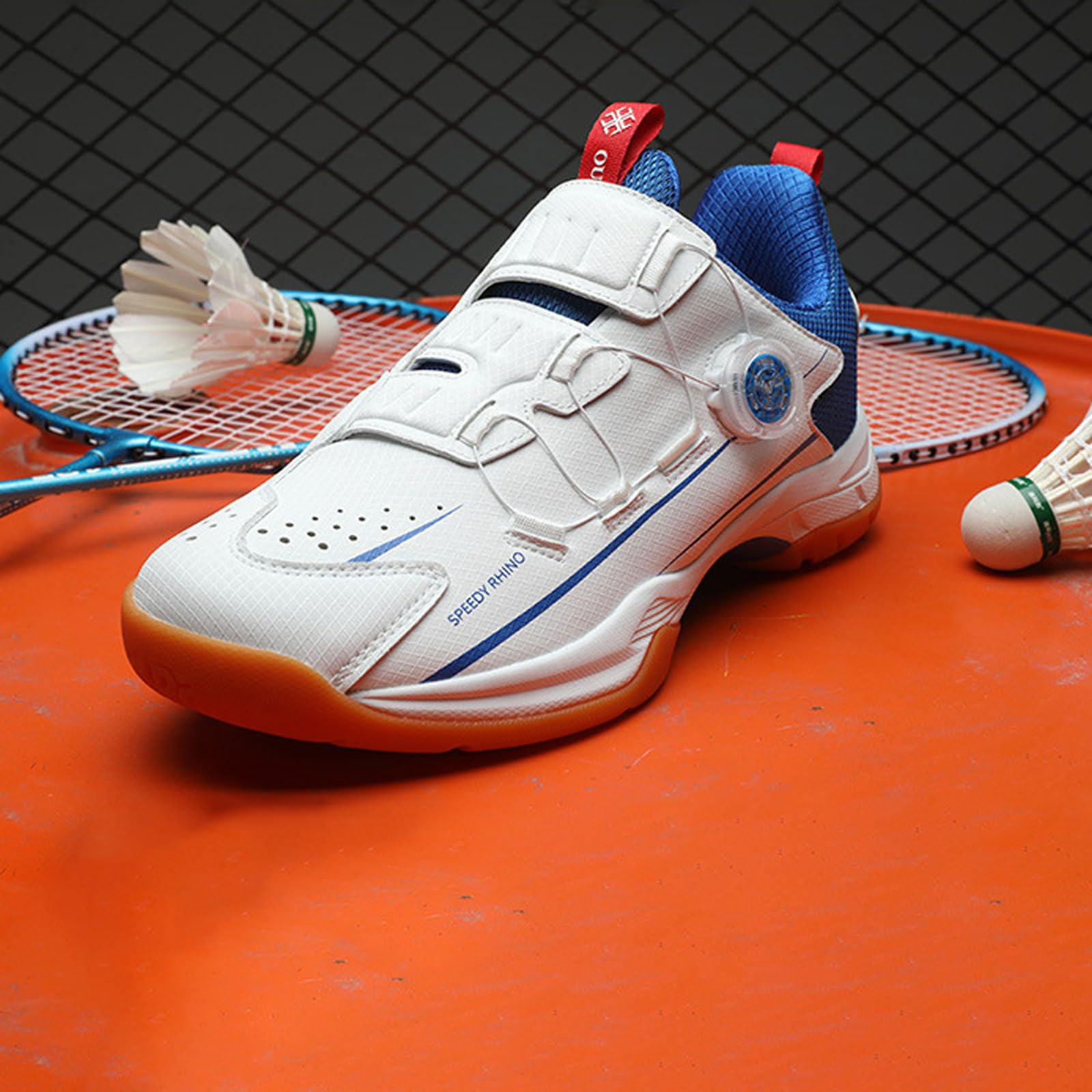 Pingpong Badminton Sneakers,Badminton Baskets Chaussures De Tennis De Table,Chaussures de Badminton Unisexes,Chaussures d'entraînement de Badminton,Respirantes,pour Unisexe Adolescents