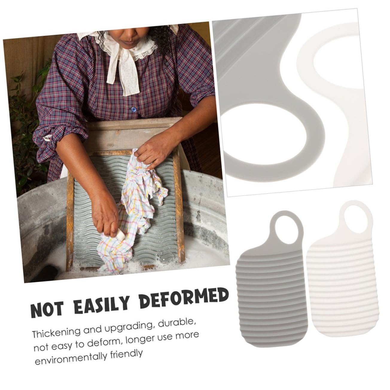 minkissy 10pcs Travel Washboard Anti-Slip Washboard Small Washboard Wash Board for Hand Washing Cloths Washboard for Shirts Laundry Washboards for Travel Clothes Pe Child Tool Board