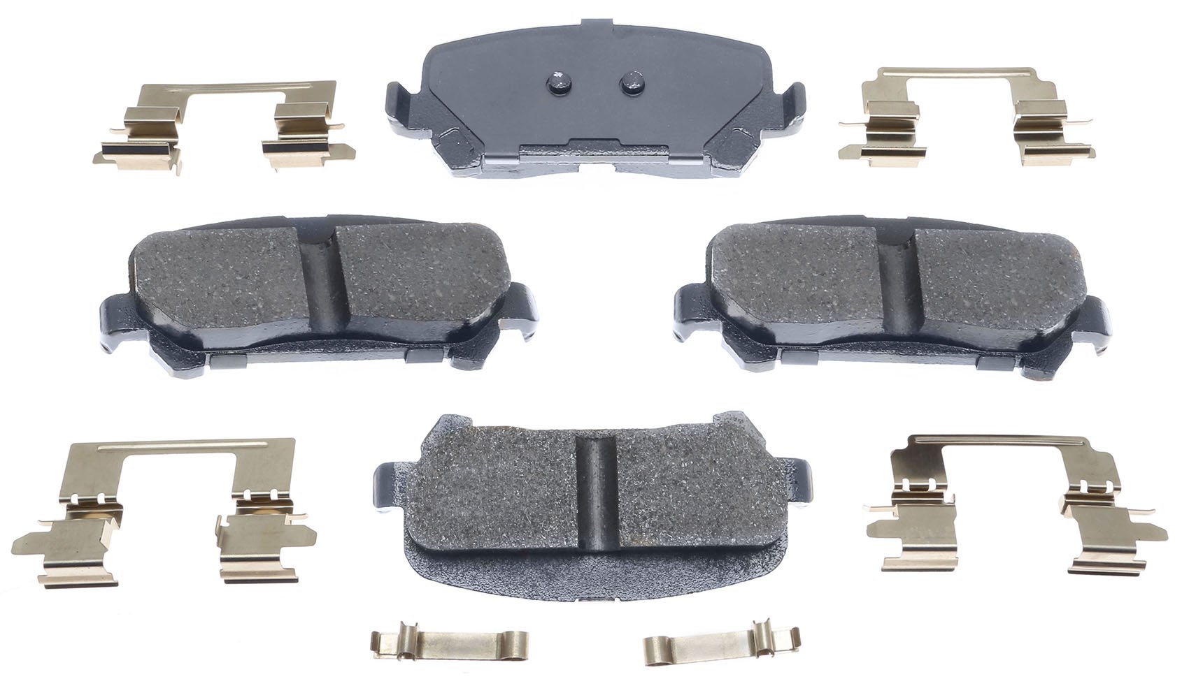 ACDelco Silver 14D1802CH (19343710) Ceramic Front Disc - View #4