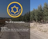 Vista 4 de Aceite de unción sagrada de Israel, botellas de aceites espirituales sagrados de Jerusalén bendecidas, hechas a mano con ingredientes naturales