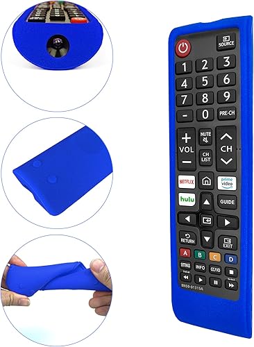 Miniatura 6 de Funda protectora para control remoto Samsung, material de silicona respetuoso con el medio ambiente, a prueba de caídas, a prueba de polvo, lavable,