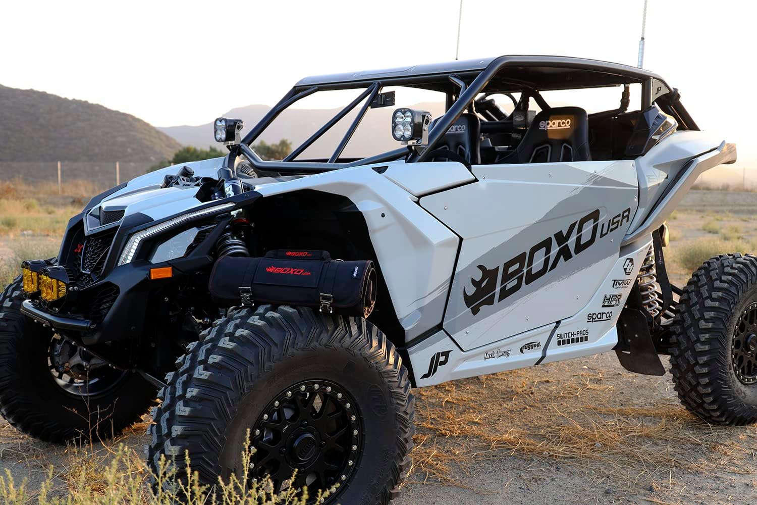 BOXO USA UTV Tool Roll - Ultimate Tool Kit for Side by Side, Polaris RZR, CanAm, UTV, Truck (Tool Roll)