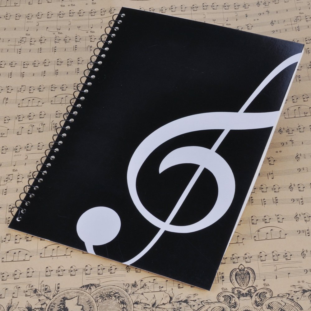 Snapklik.com : Blank Sheet Music Composition Notebooks 100 Pages Stave ...
