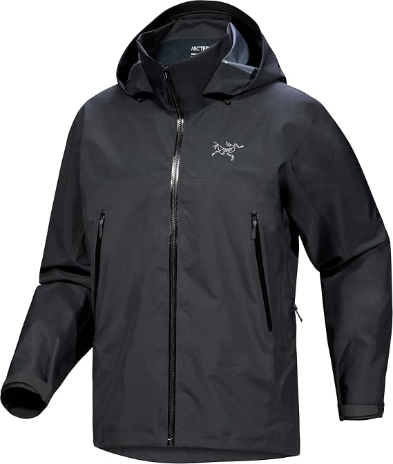Arc'teryx Beta AR Men's Jacket | Waterproof, Windproof Gore-Tex Pro Shell Men's Winter Jacket with Hood for All Round Use | Black, 3X-Large