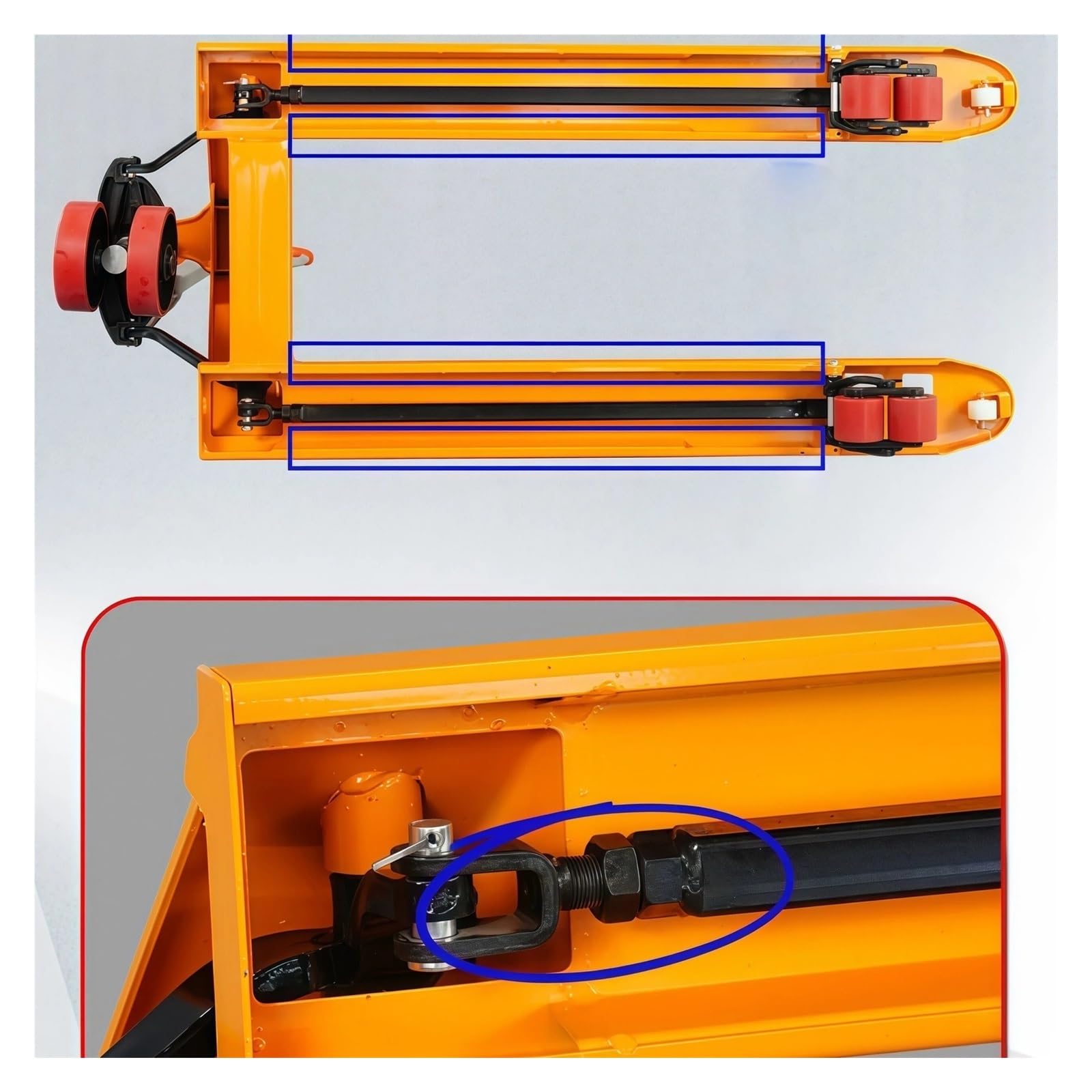 Transpallet Sollevatore idraulico manuale for trasporto in magazzino(3000KG,S)