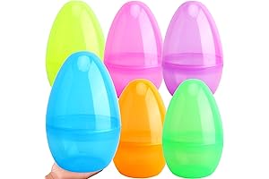 Jumbo Translucent 10" Easter Egg (Pack of 6)