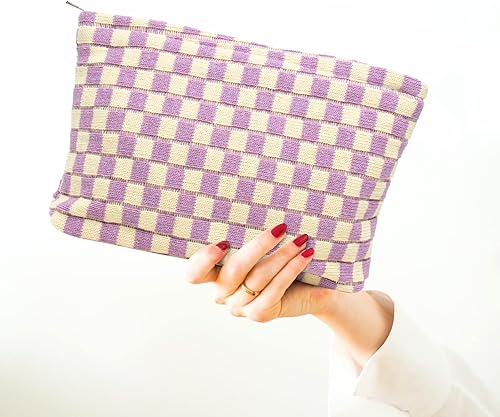 Miniatura 3 de Bolsa de maquillaje para mujer, bolsa de maquillaje para bolso, bolsa de cosméticos con cremallera, bolsa de cosméticos grande, organizador de