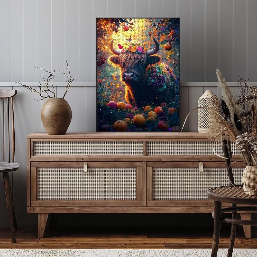 Puzzle 6000 sztuk, puzzle dla dorosłych 6000 sztuk, drewniane puzzle, klasyczne gry edukacyjne, niemożliwe wyzwanie, gry i zajęcia rodzinne, prezent kreatywności DX0YL1-861