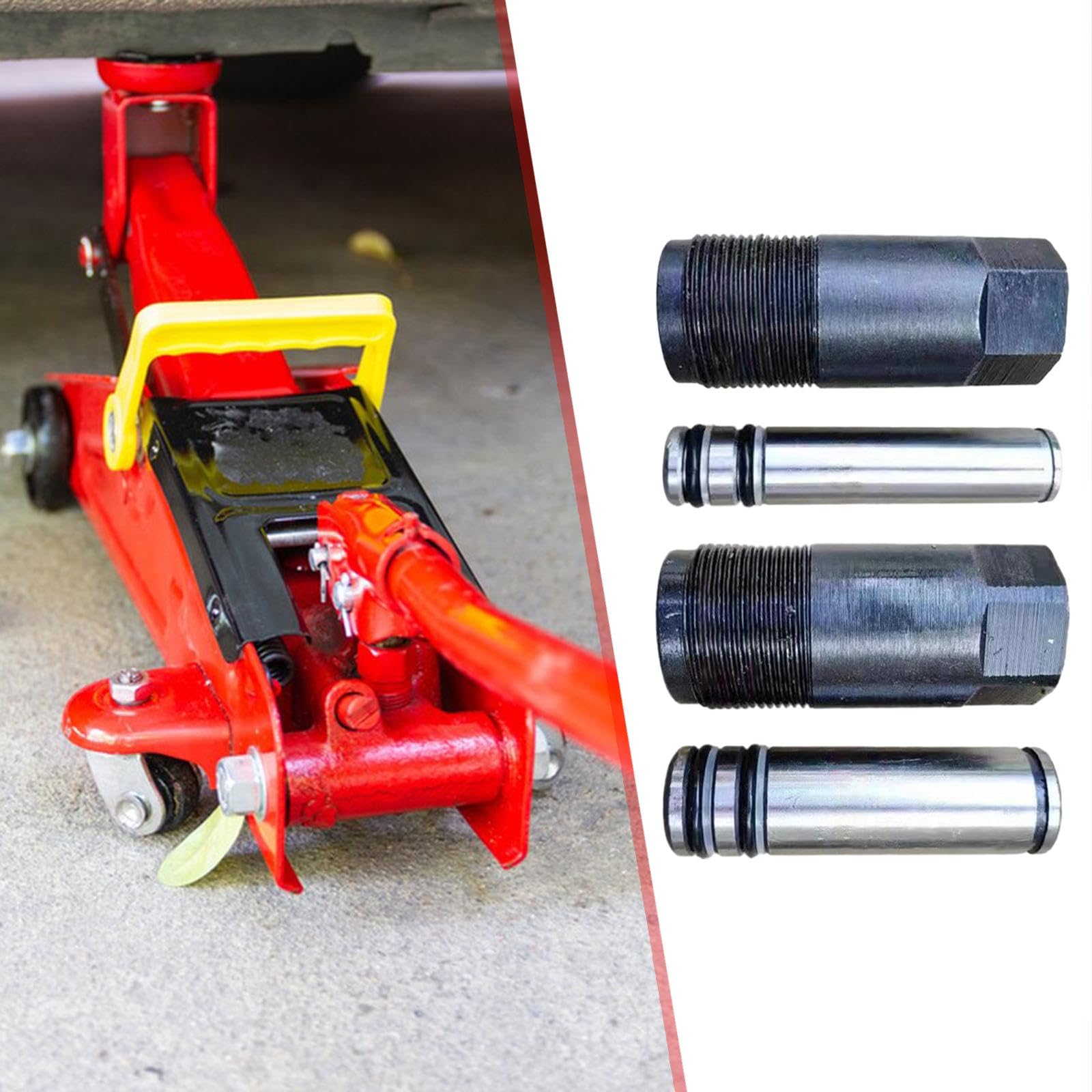 Ensemble de Pièces de Rechange pour Vérin et Piston de Cric Hydraulique, Petite et Grande Pompe