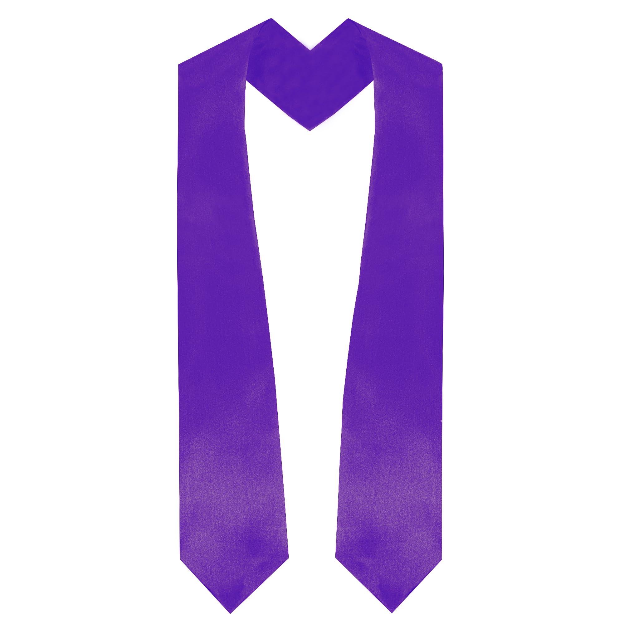 gradois Unisex Adult Plain Graduation Stole/Sash 60" long