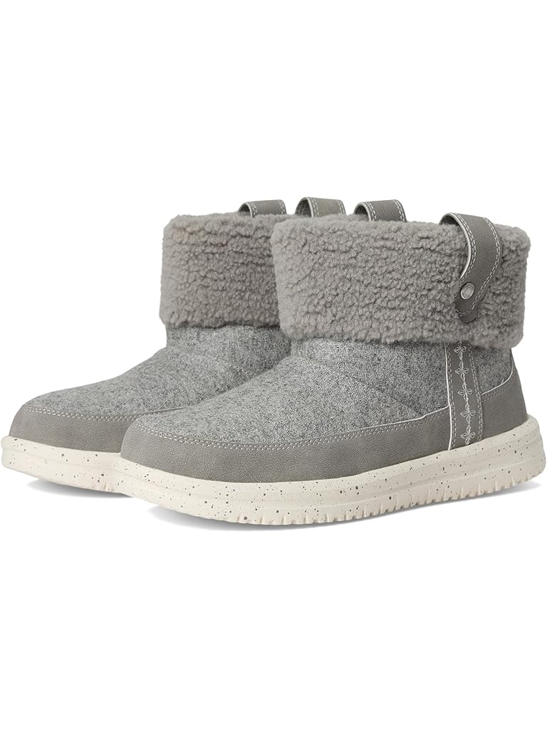 Gray Hey Dude Camden Cuff Wool Cozy