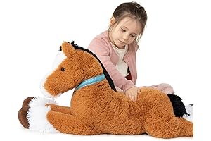 MaoGoLan Horse Plush Stuffed Animal, Kids Stuffed Pony