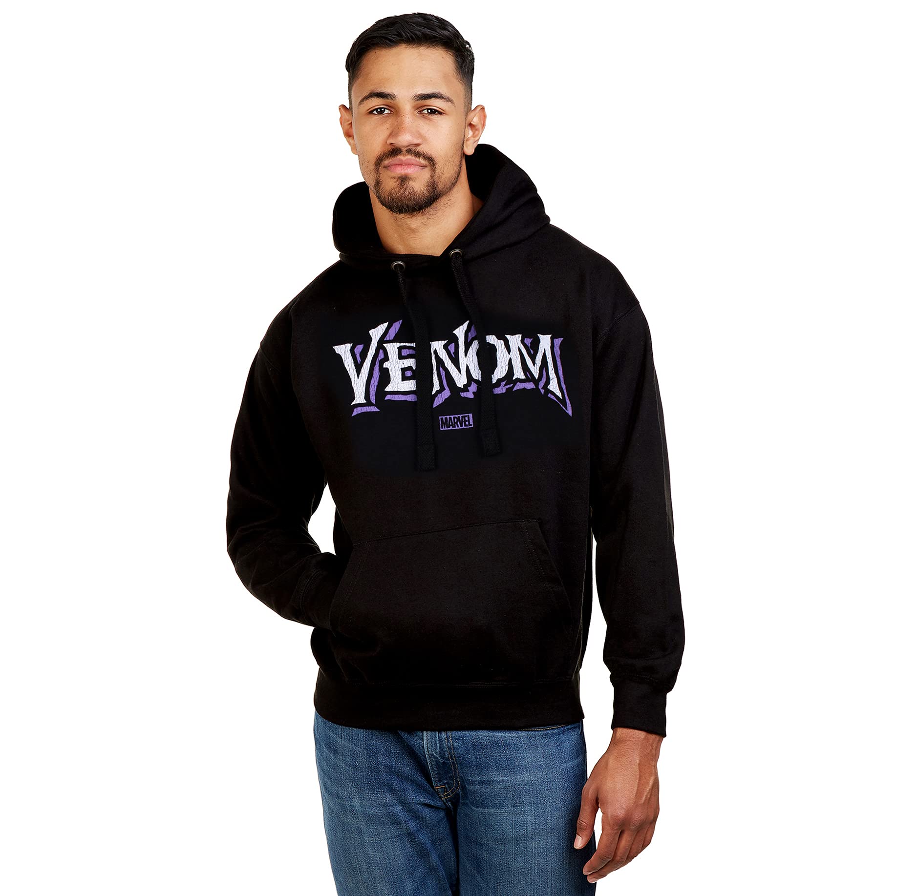 Marvel Venom Sweat Capuche Homme Idée Cadeau Idéale pour Fan Comics