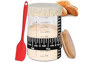 Pro Sourdough Starter Jar Kit: The Ultimate Bread-Making Companion
